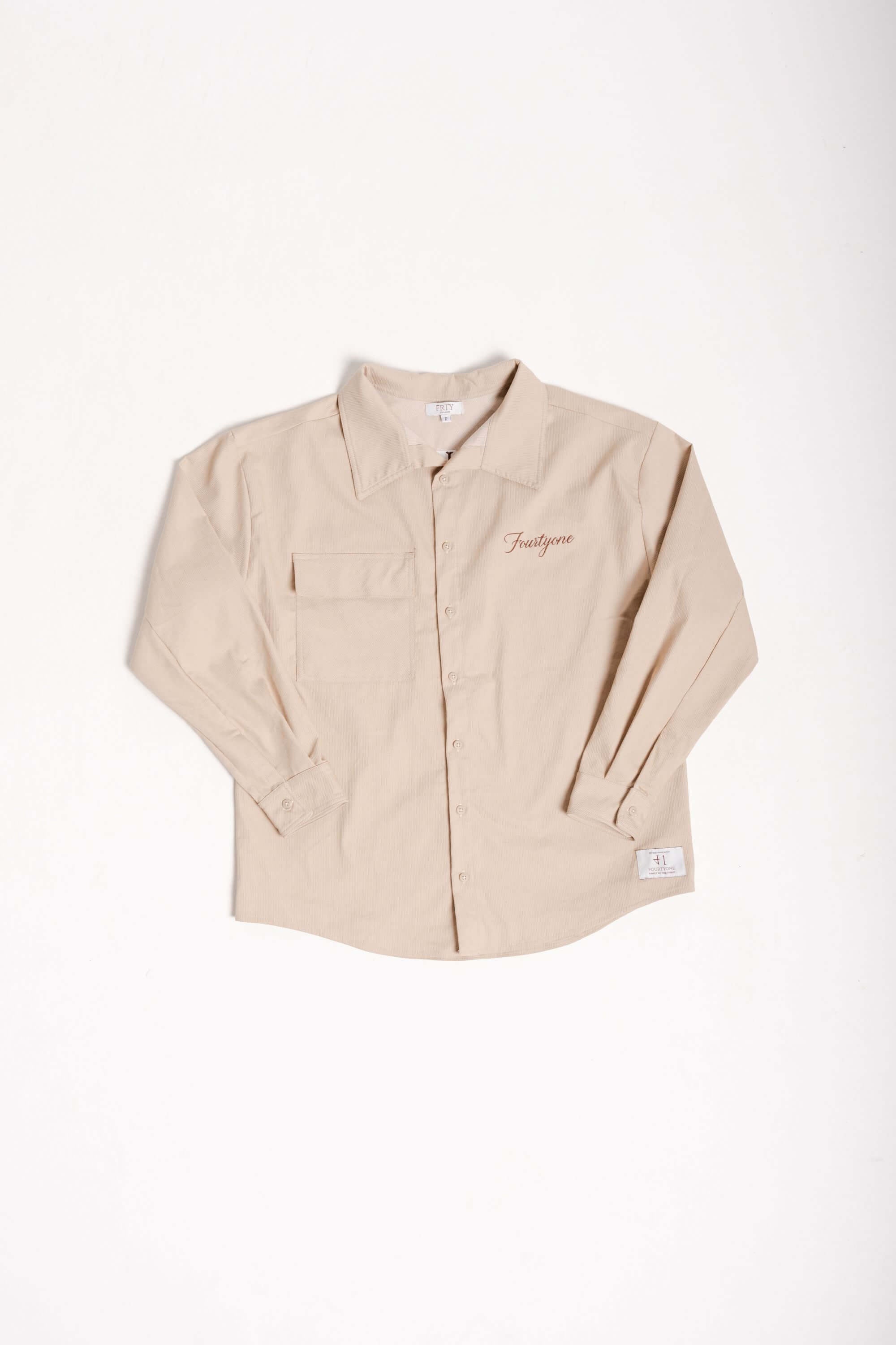 Cream Cotele Shirt