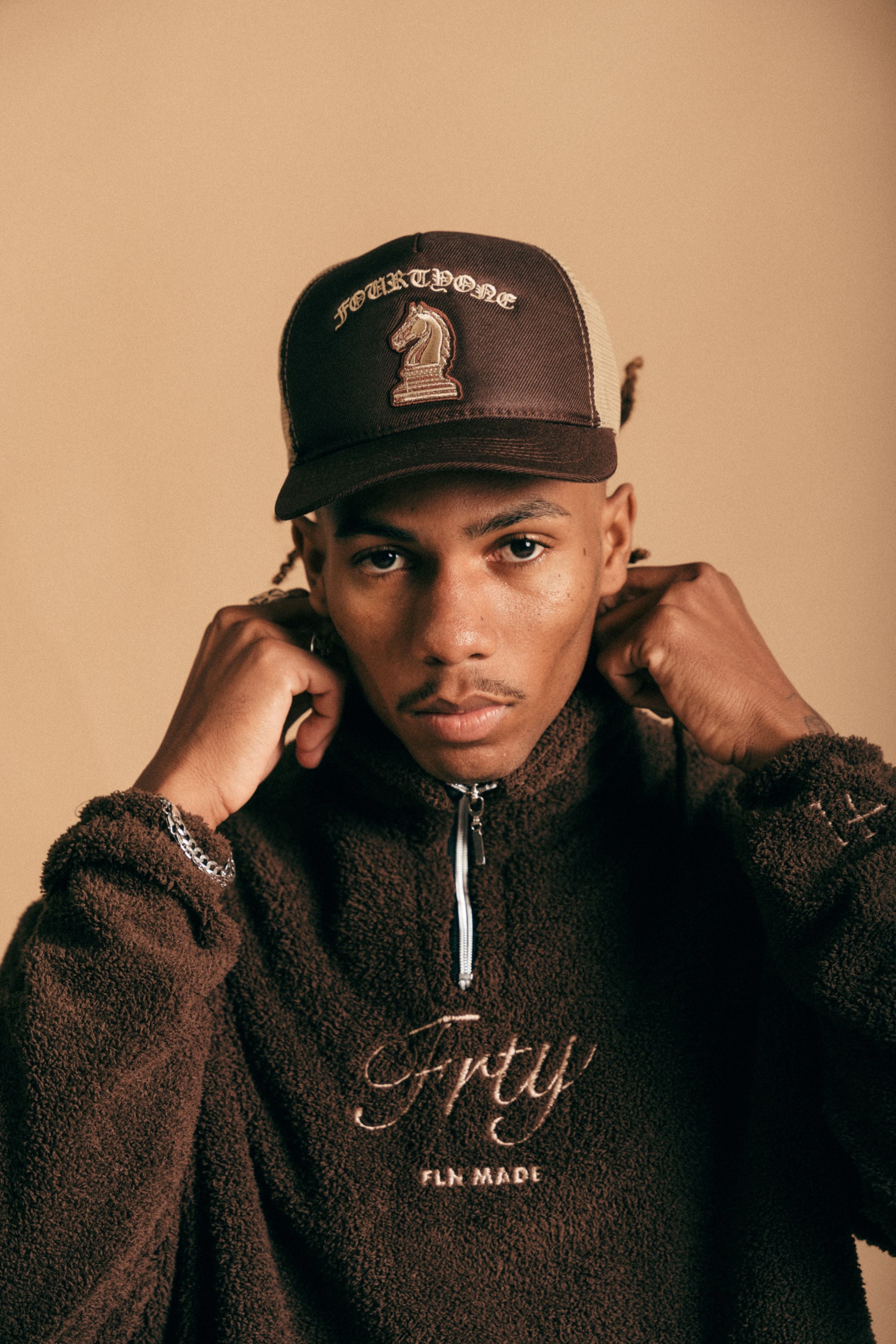 Knight Brown Trucker