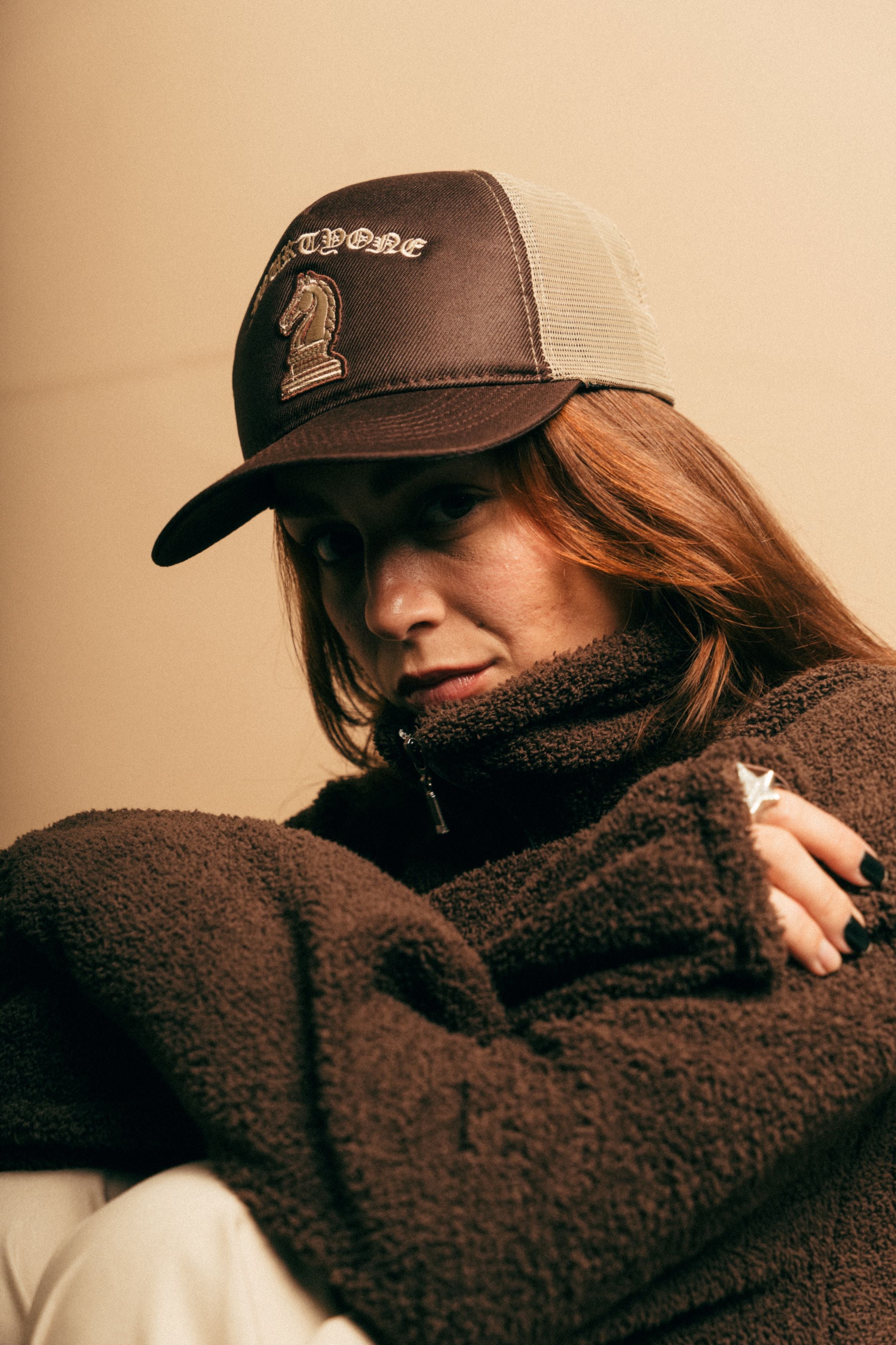 Knight Brown Trucker