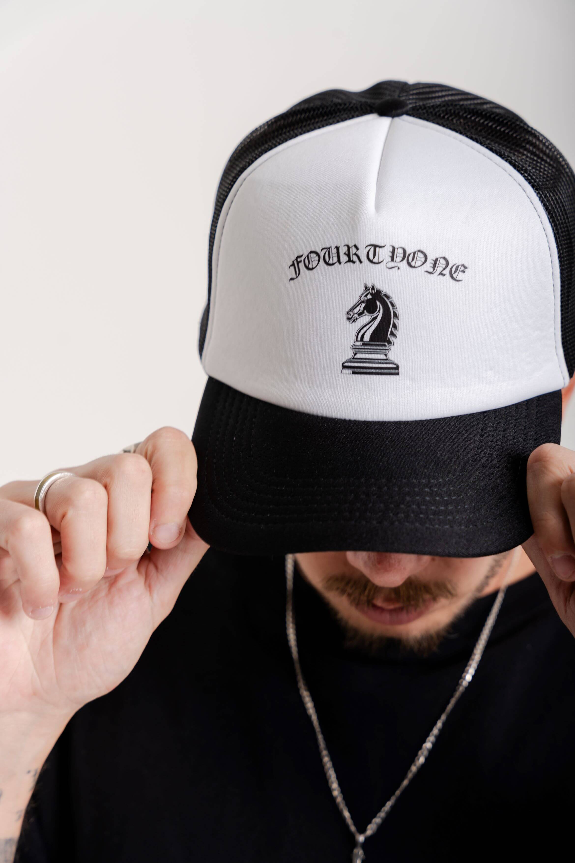 Knight Black Trucker