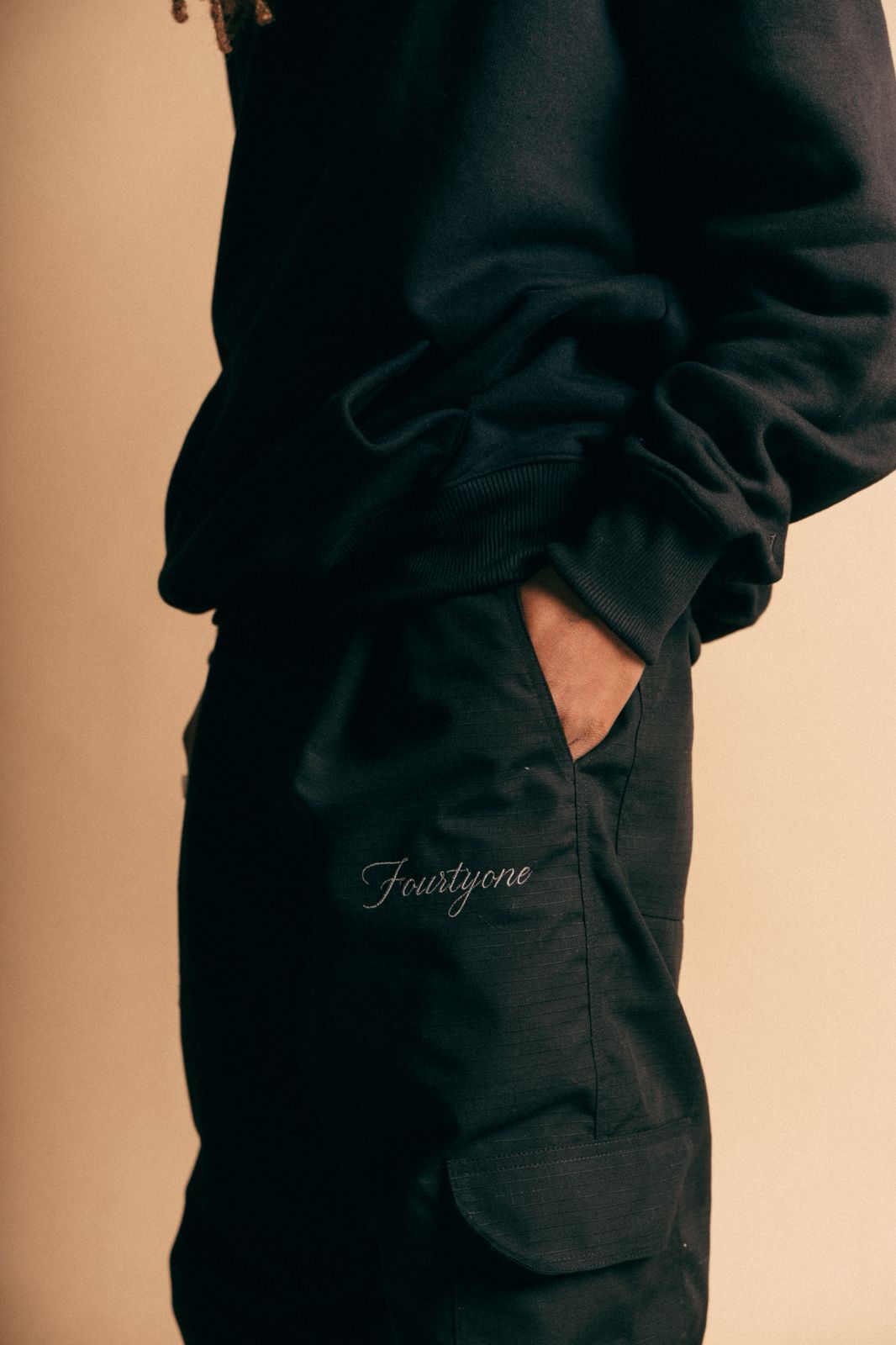 Basic Fourtyone Black Pants