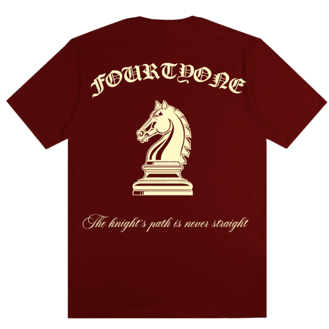 Knight Bordô Tee