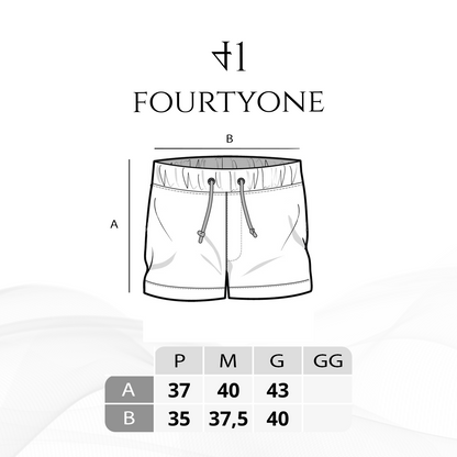 Imperial Blue Heaven Shorts - fourtyone