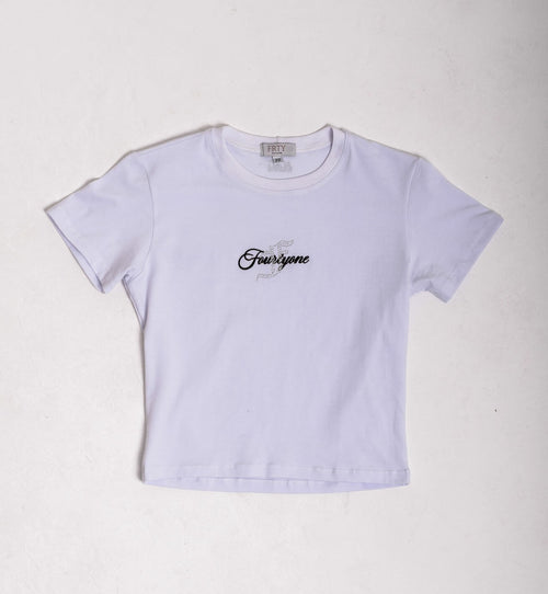 Baby Girl Tee - Branca