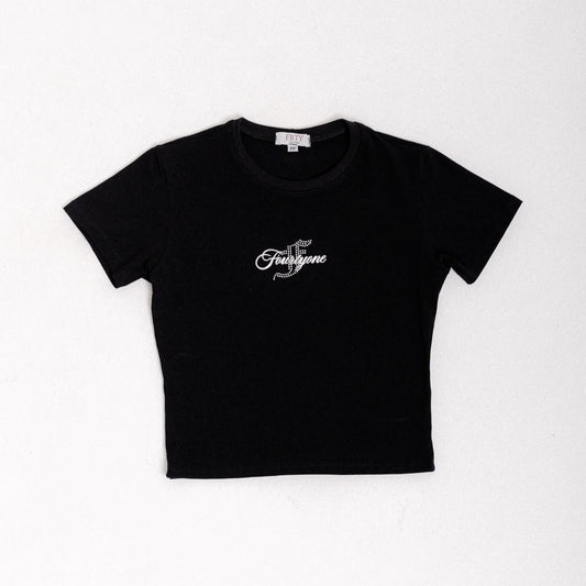 Baby Girl Tee - Preta