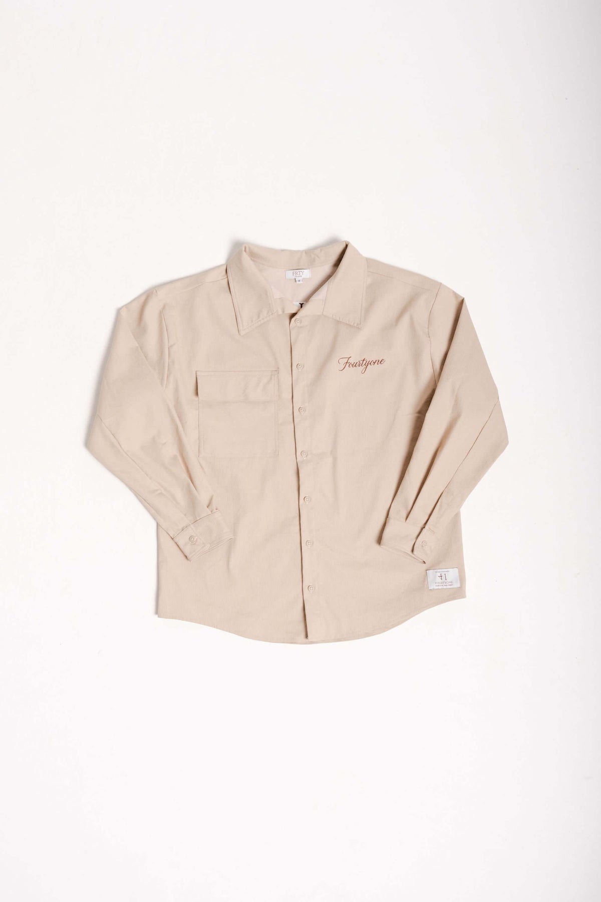 Cream Cotele Shirt