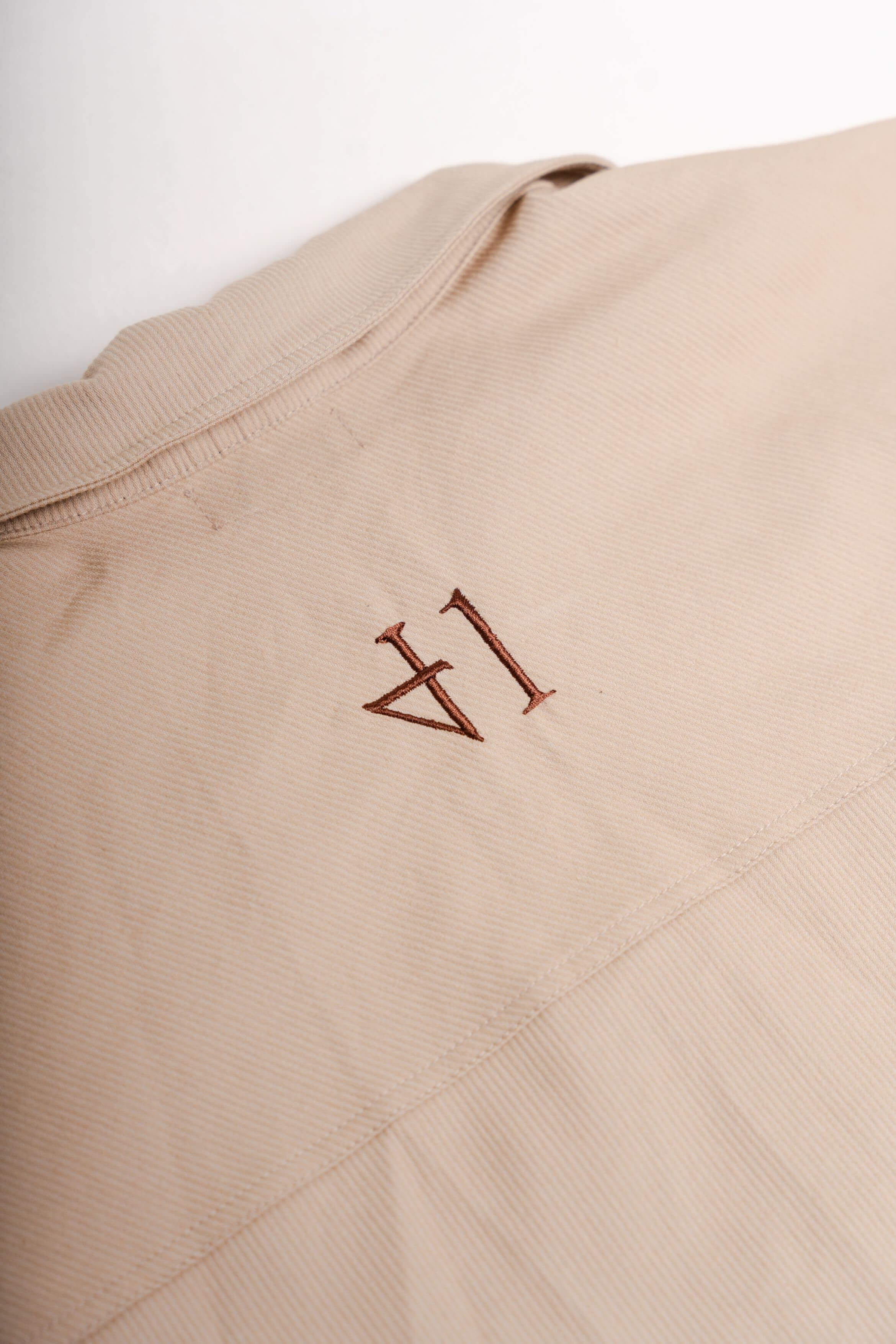 Cream Cotele Shirt