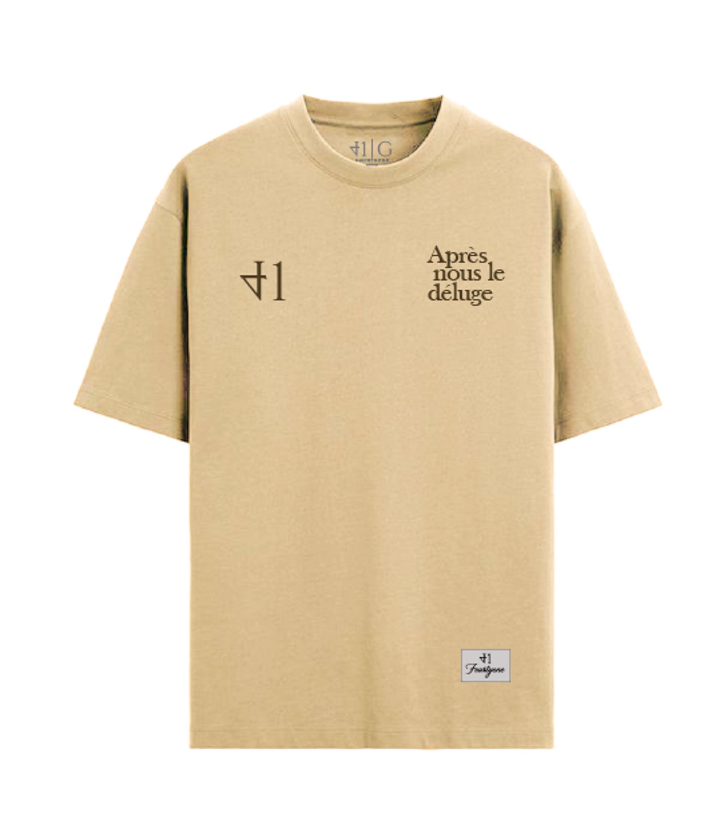 Le Deluge Beige Tee