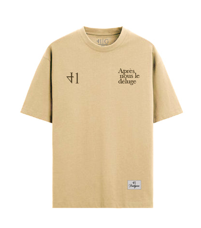 Le Deluge Beige Tee