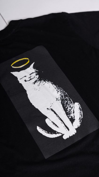 Camiseta Laugh Cat - fourtyone