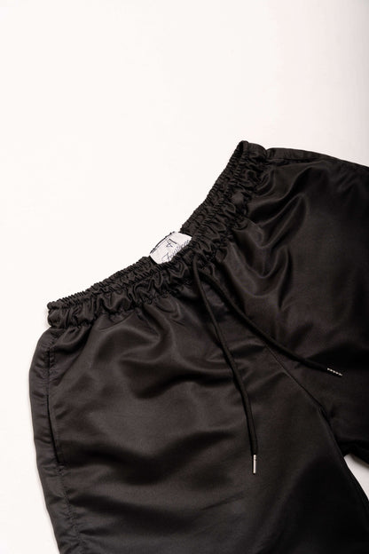 Logo Black Basic Shorts