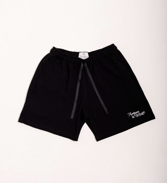 Wave Black Shorts