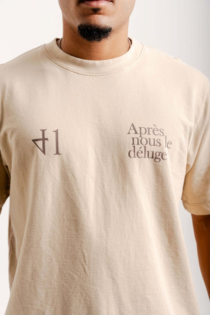 Le Deluge Beige Tee