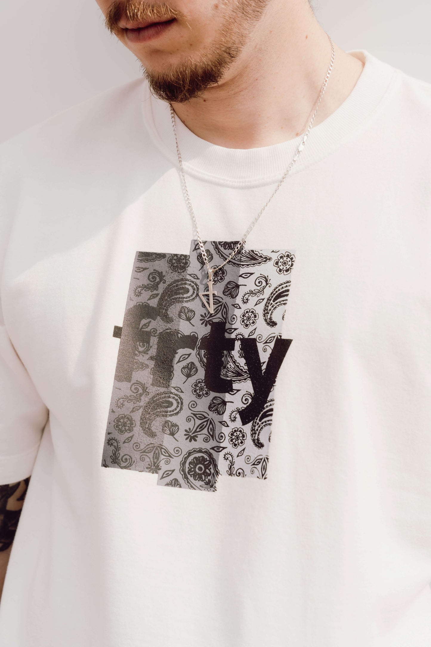 Bandana Off-White Tee