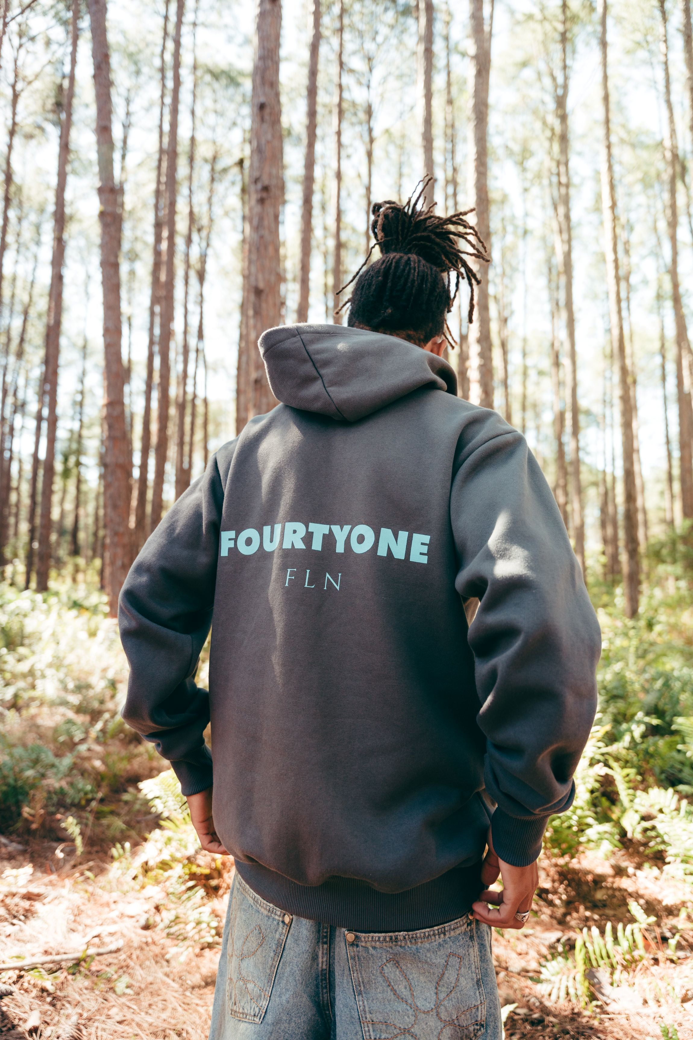 Fourty5 Blue Hoodie