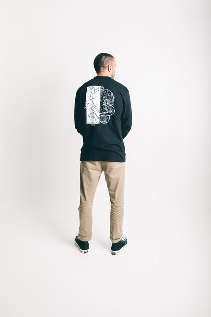 Oriental Black Fourtyone x Unna Long Sleeve - fourtyone