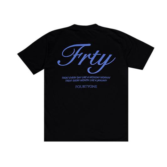 Frty Black Tee - fourtyone