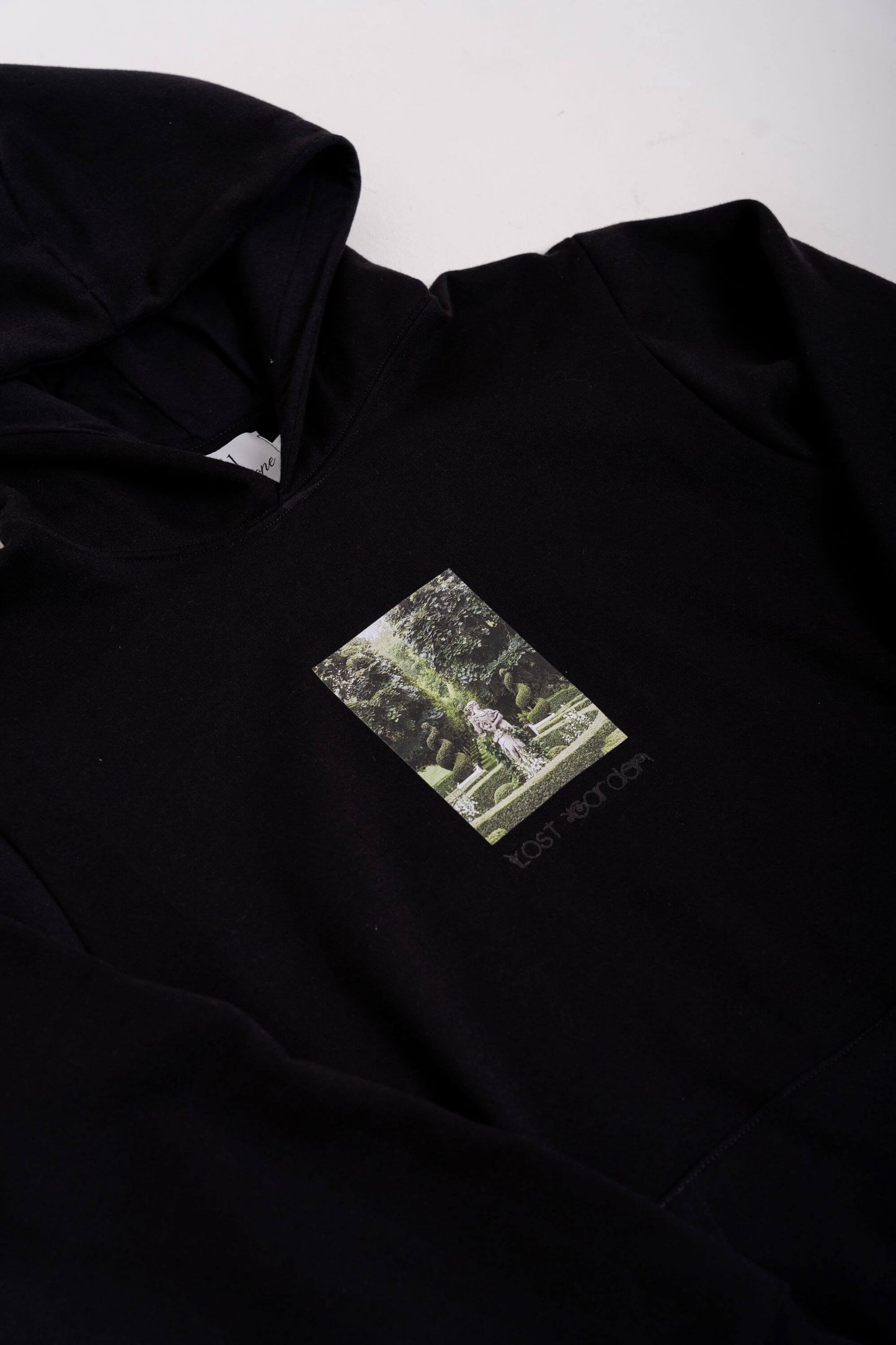 Lost Garden Black Hoodie