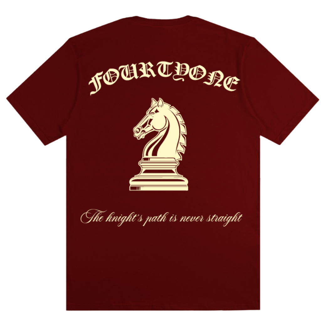 Knight Bordô Tee