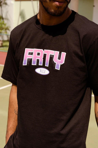 FRTY Gradient Black Tee - fourtyone