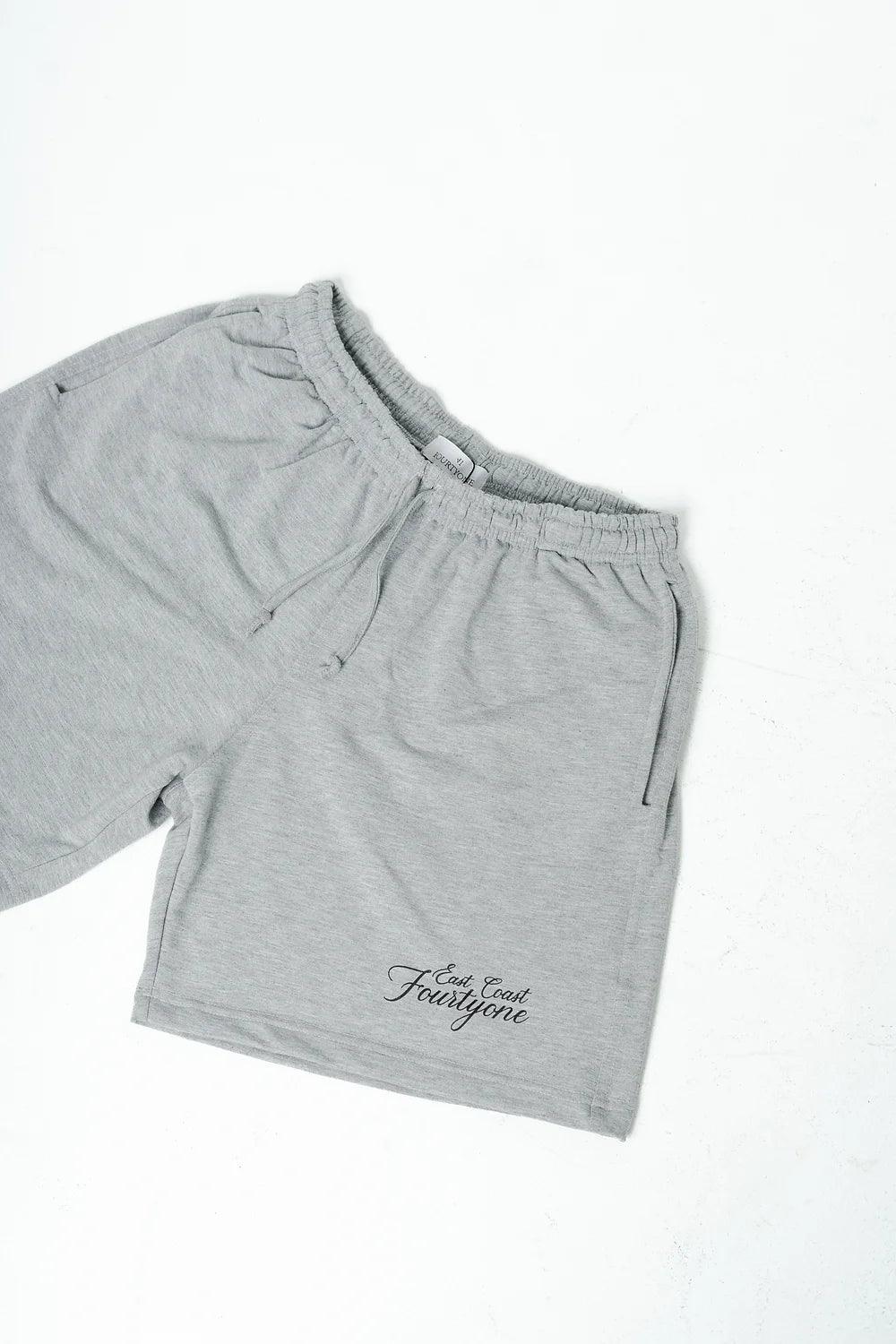 East Coast Grey Shorts - fourtyone