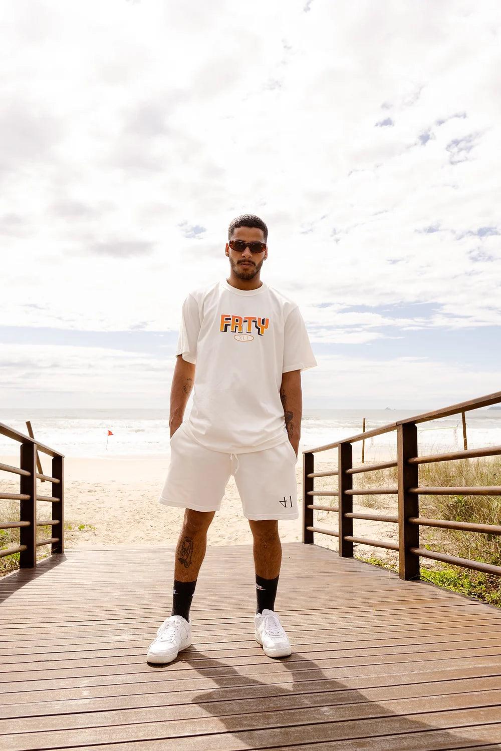 FRTY Gradient Off White Tee fourtyone