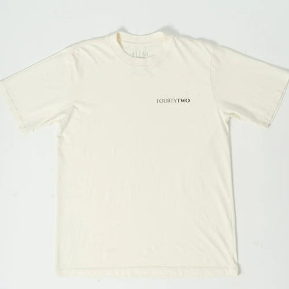 Fourtytwo Off-White Tee - fourtyone