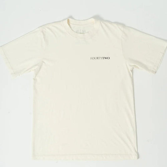 Fourtytwo Off-White Tee - fourtyone