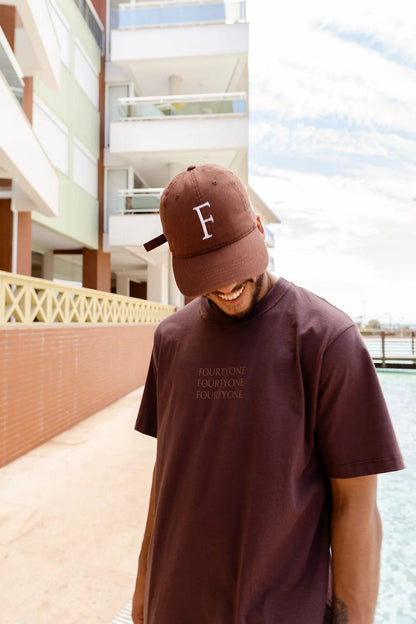 Brown Fourty3x Tee - fourtyone