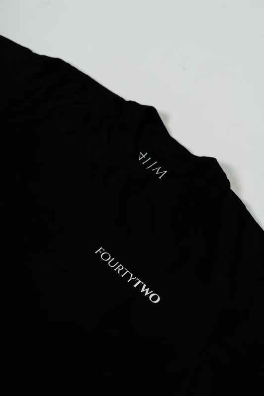 Fourtytwo Black Tee - fourtyone