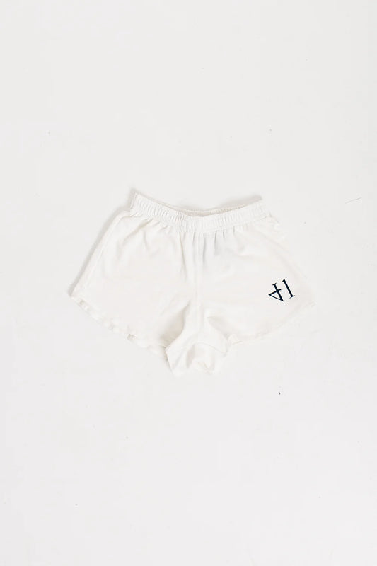 Short feminino logo off-white - fourtyone