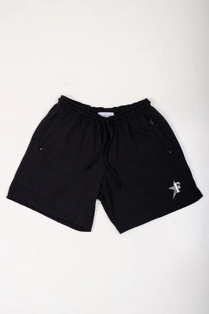 Rising Star Black Shorts - fourtyone