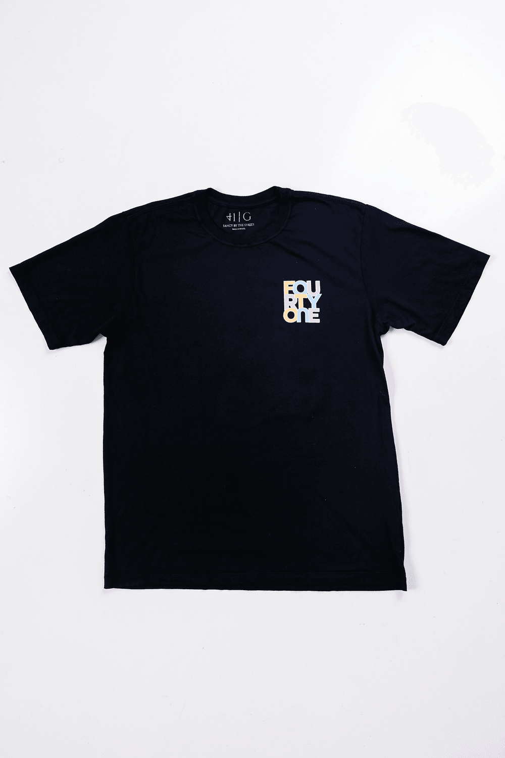 Colors Black Tee - fourtyone