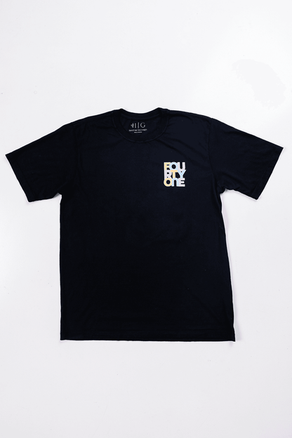 Colors Black Tee - fourtyone