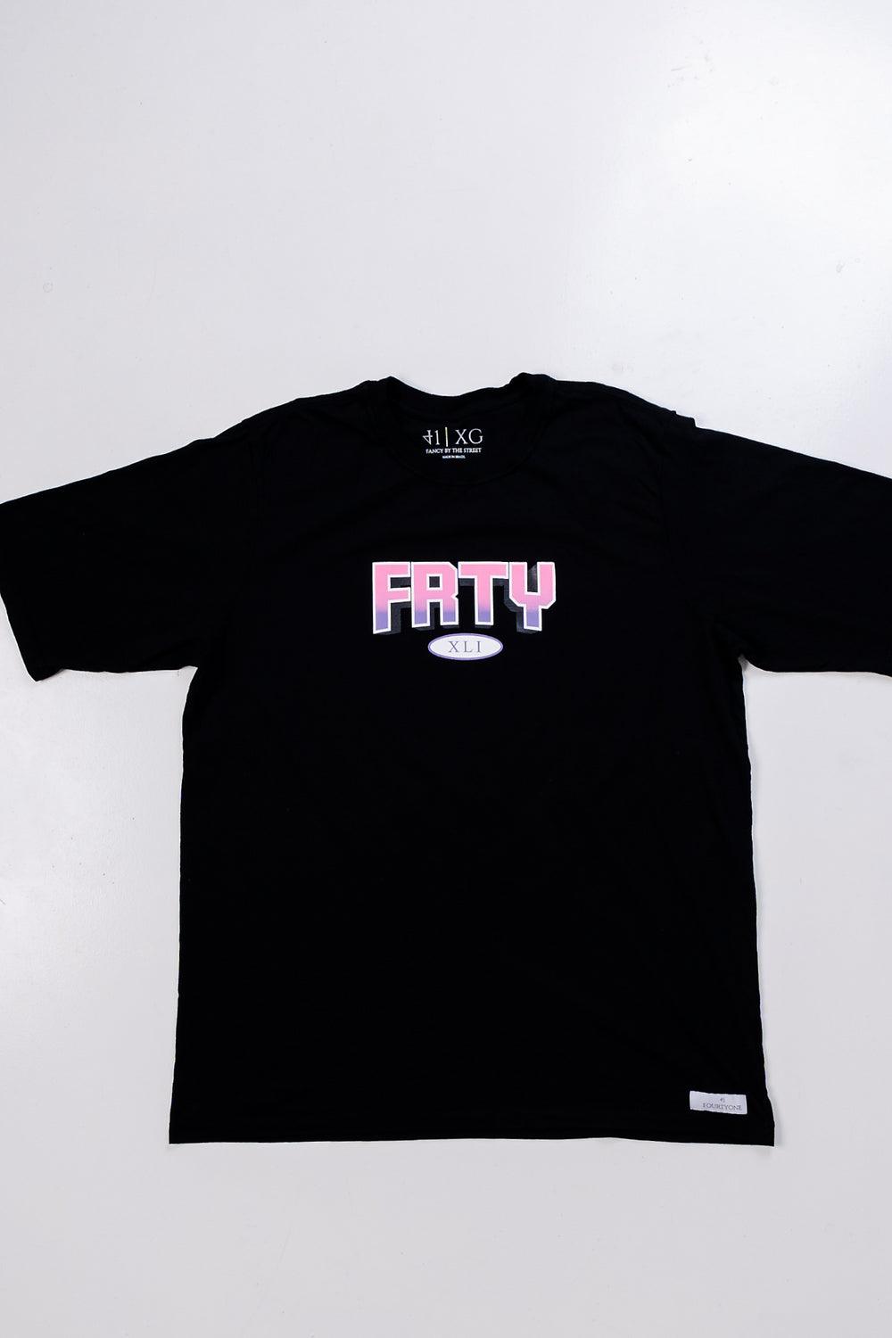 FRTY Gradient Black Tee - fourtyone