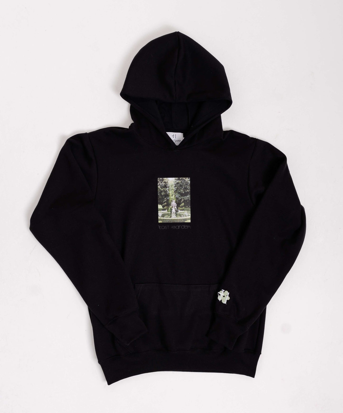 Lost Garden Black Hoodie