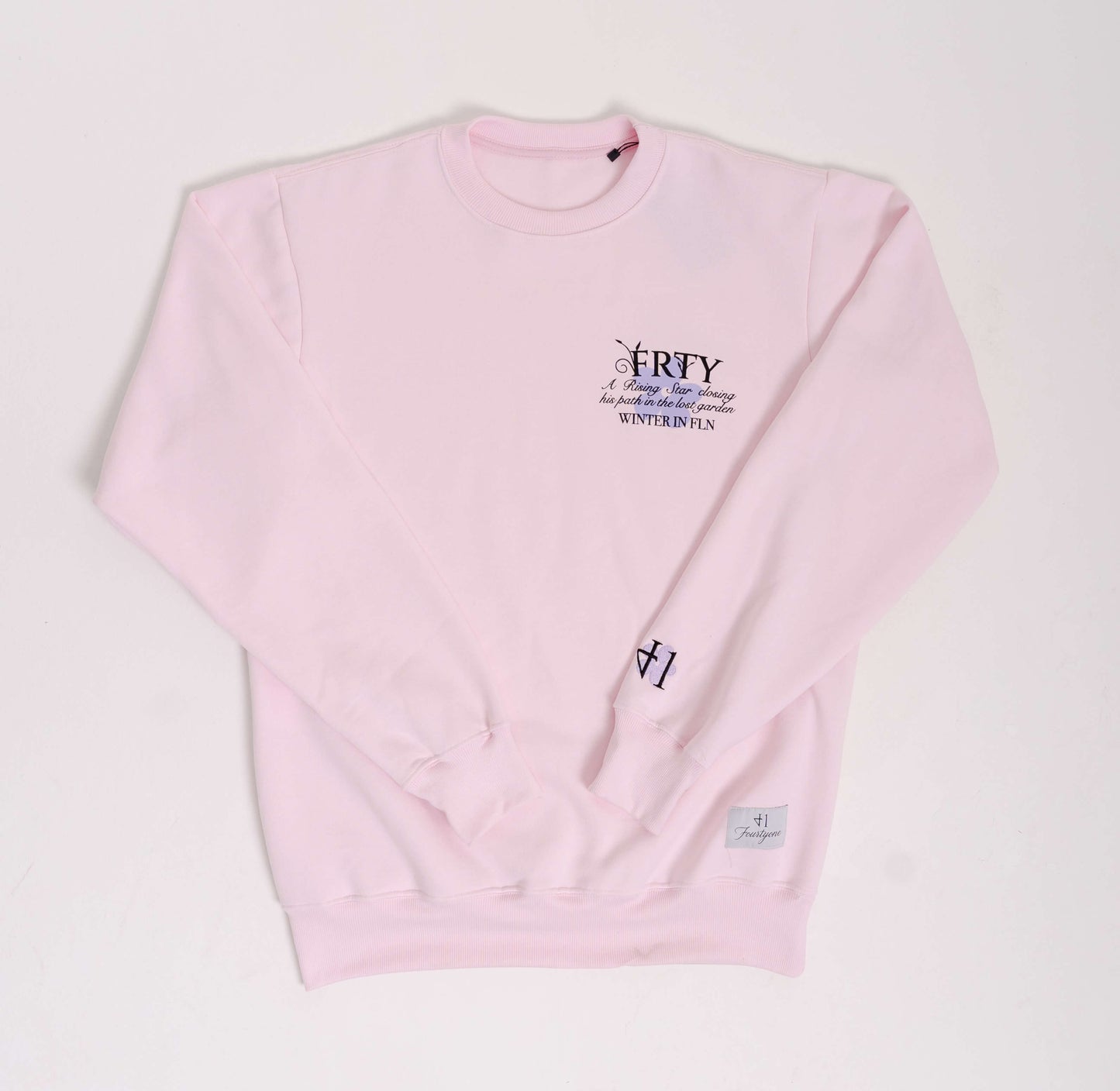 Garden Path Pink Sweatshirt