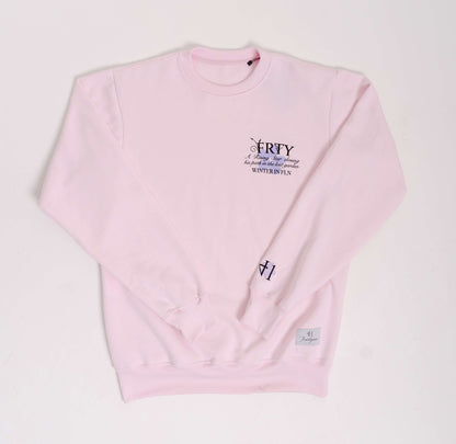 Garden Path Pink Sweatshirt