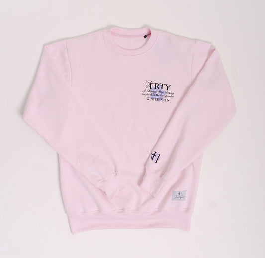 Garden Path Pink Sweatshirt