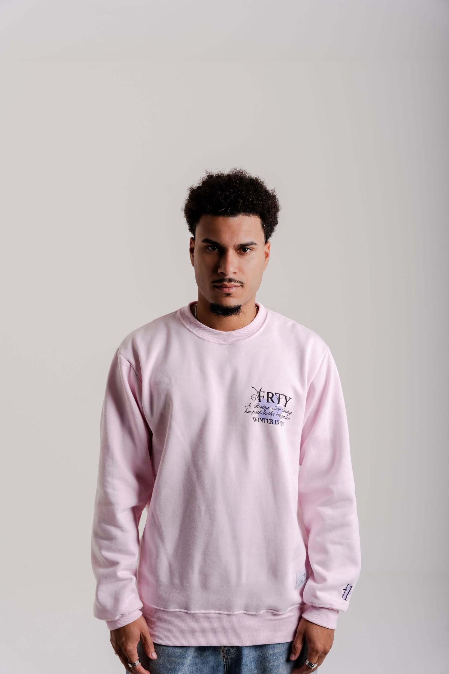 Garden Path Pink Sweatshirt